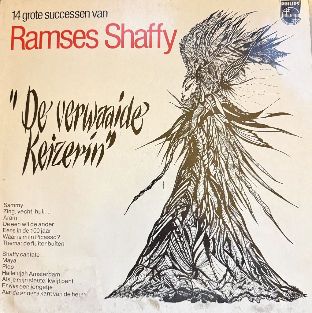Ramses Shaffy  De verwaaide keizerin  LP, Verzenden, Zo goed als nieuw, 12 inch, Levenslied of Smartlap