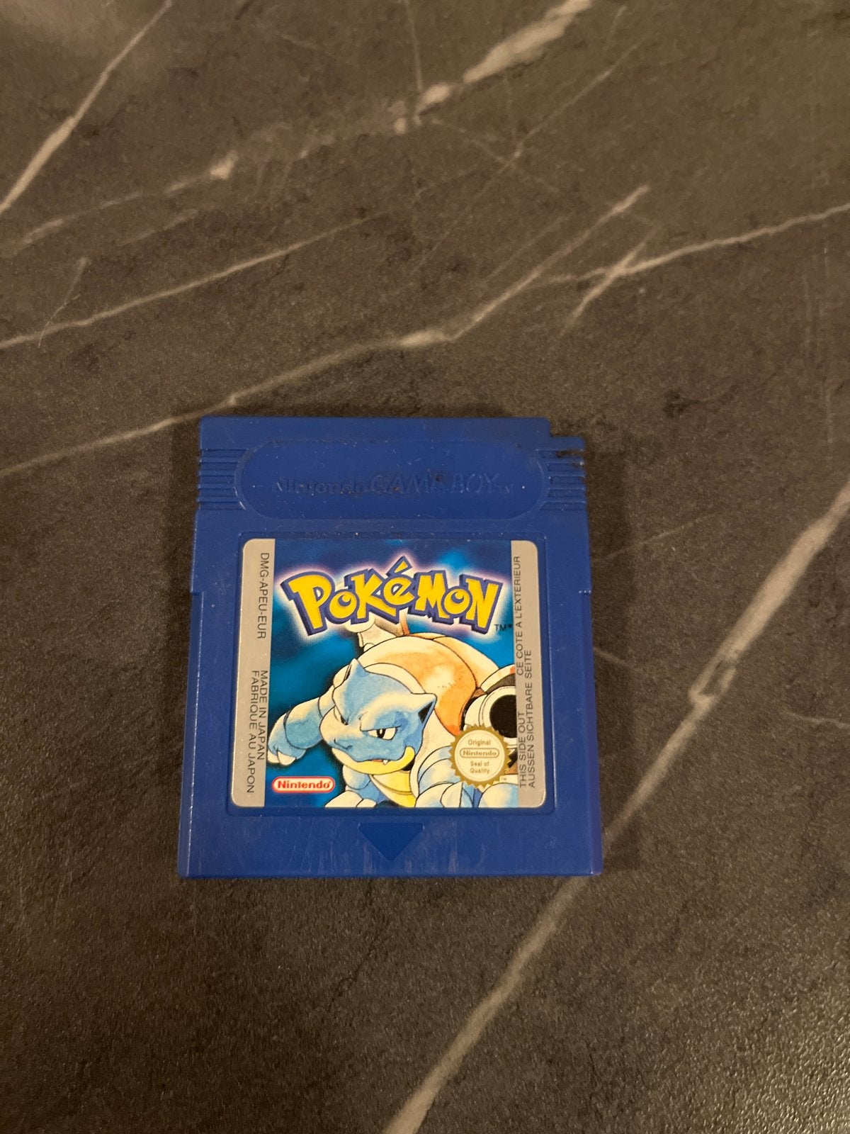 Pokémon Blue Game Boy (Blastoise) - Klassieke RPG, Gebruikt, 1 speler, Ophalen of Verzenden, Role Playing Game (Rpg)