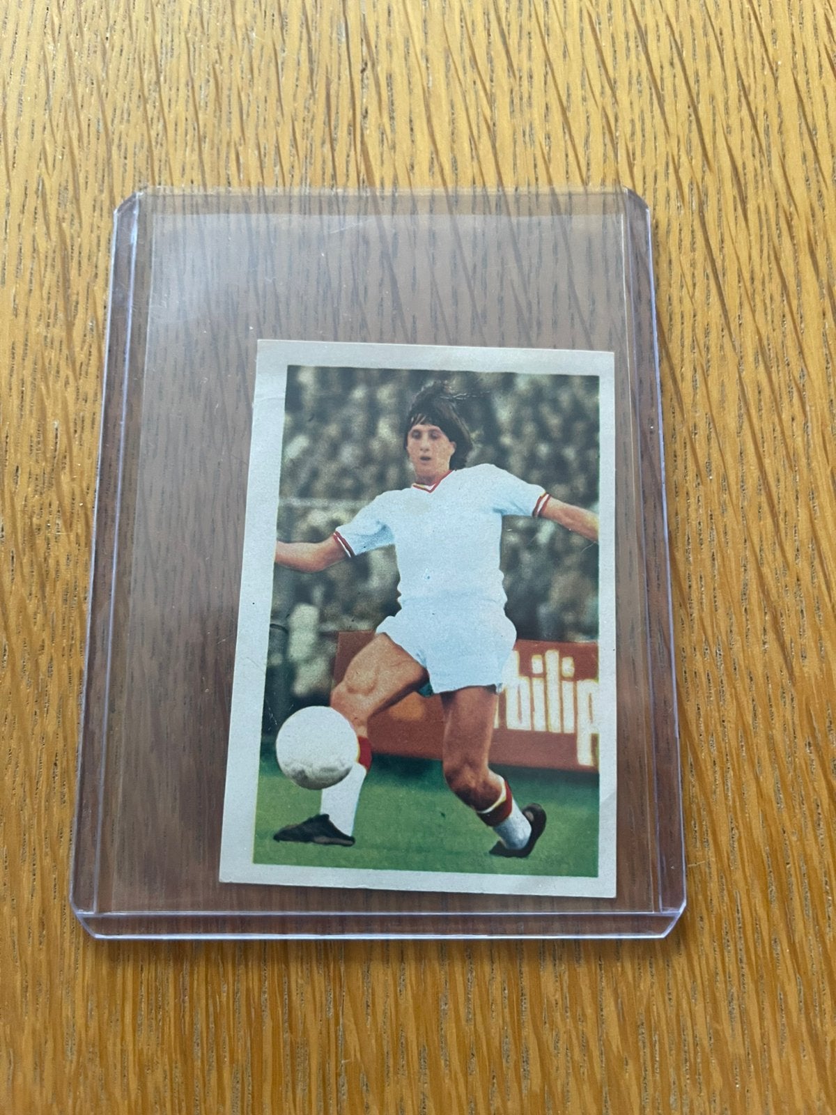 Johan Cruijff 1972 vanderhout Nederlands elftal Ajax, Ophalen of Verzenden, Zo goed als nieuw, Plaatje