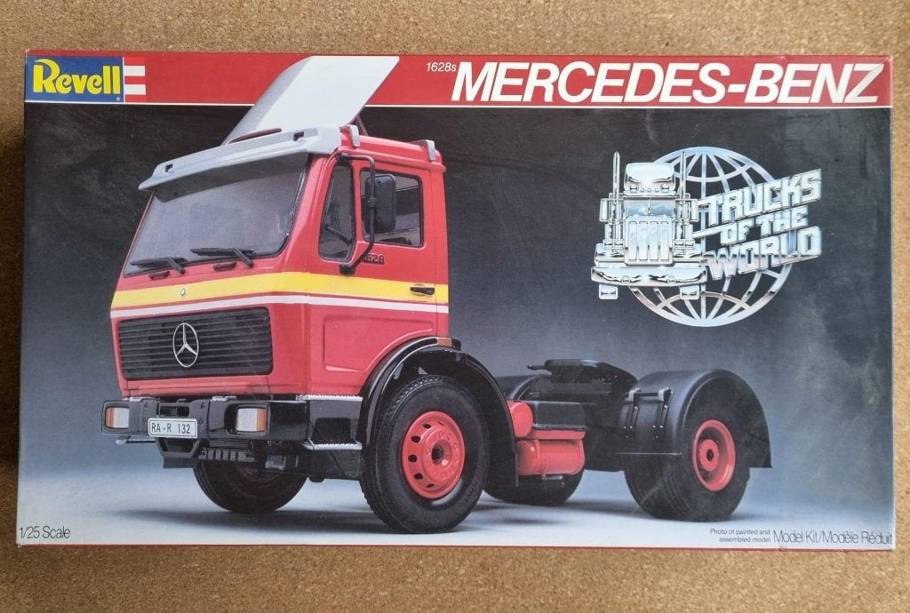 Revell 7467 Mercedes-Benz 1628s 1:25, Revell, Groter dan 1:32, Nieuw, Ophalen of Verzenden