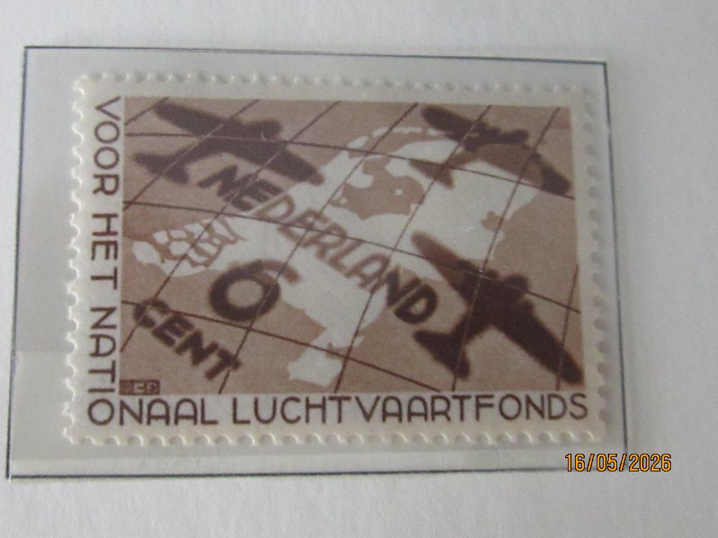 Nico Nederland 278 Postfris zonder plakker 1935, Ophalen of Verzenden, T/m 1940, Postfris