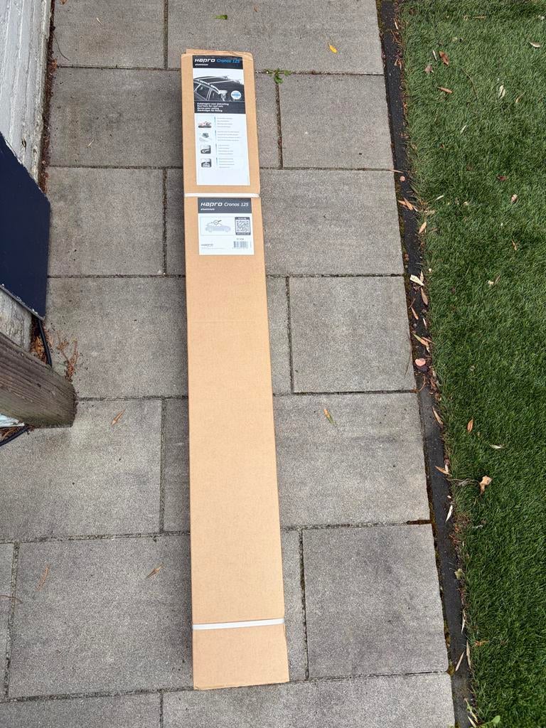 Hapro Cronos 125 Aluminium dakdragers - Nieuw in doos, Auto diversen, Dakdragers, Ophalen of Verzenden, Nieuw