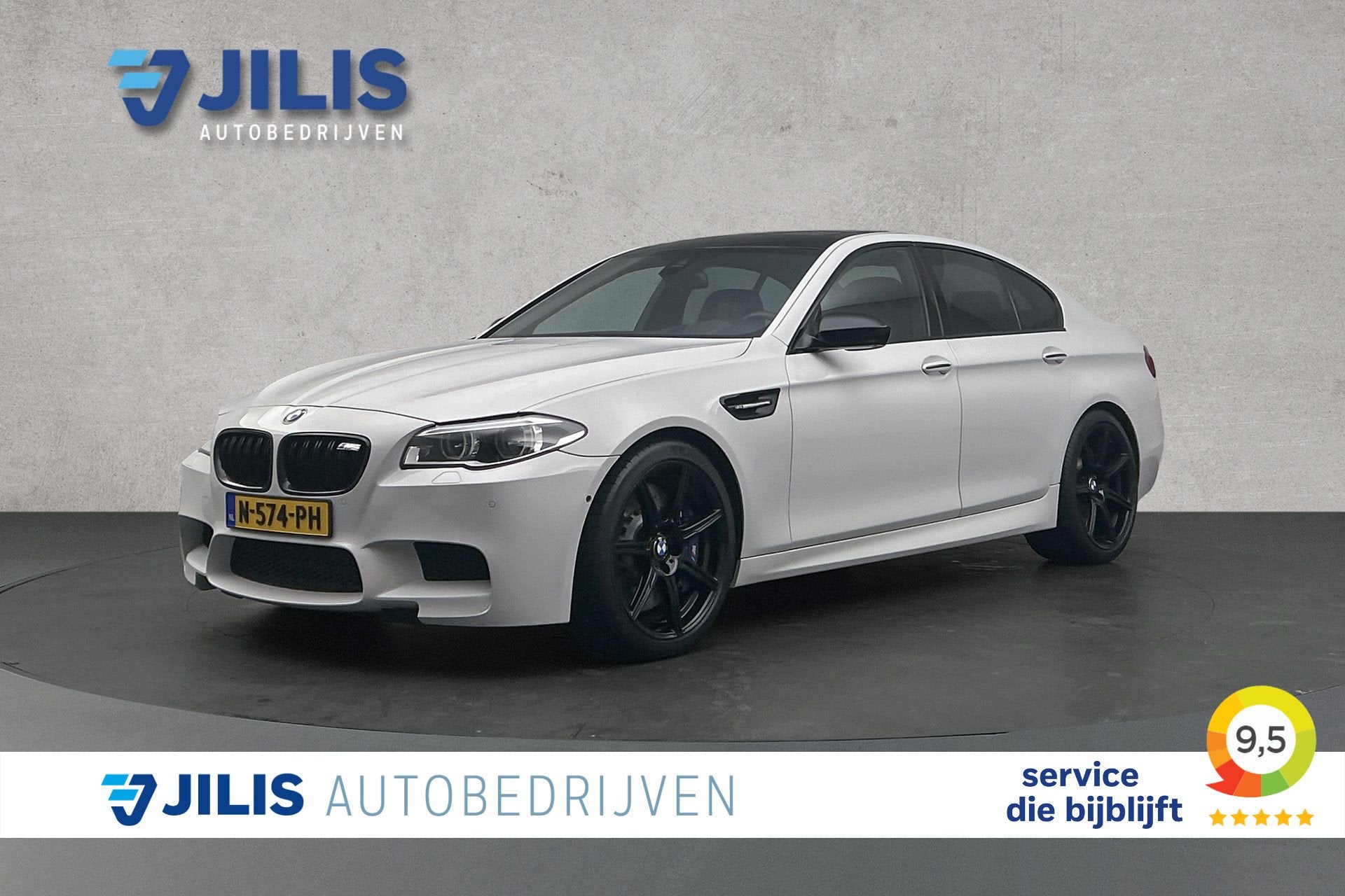 BMW 5 Serie M5 Competition Package | Lederen bekleding | Sch