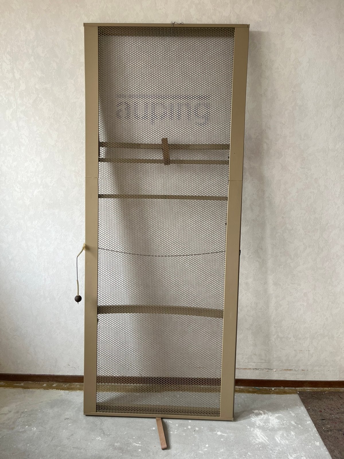 Auping halfautomaat bedspiraal 80 x 200, Huis en Inrichting, Ophalen, Eenpersoons, Beige, 80 cm