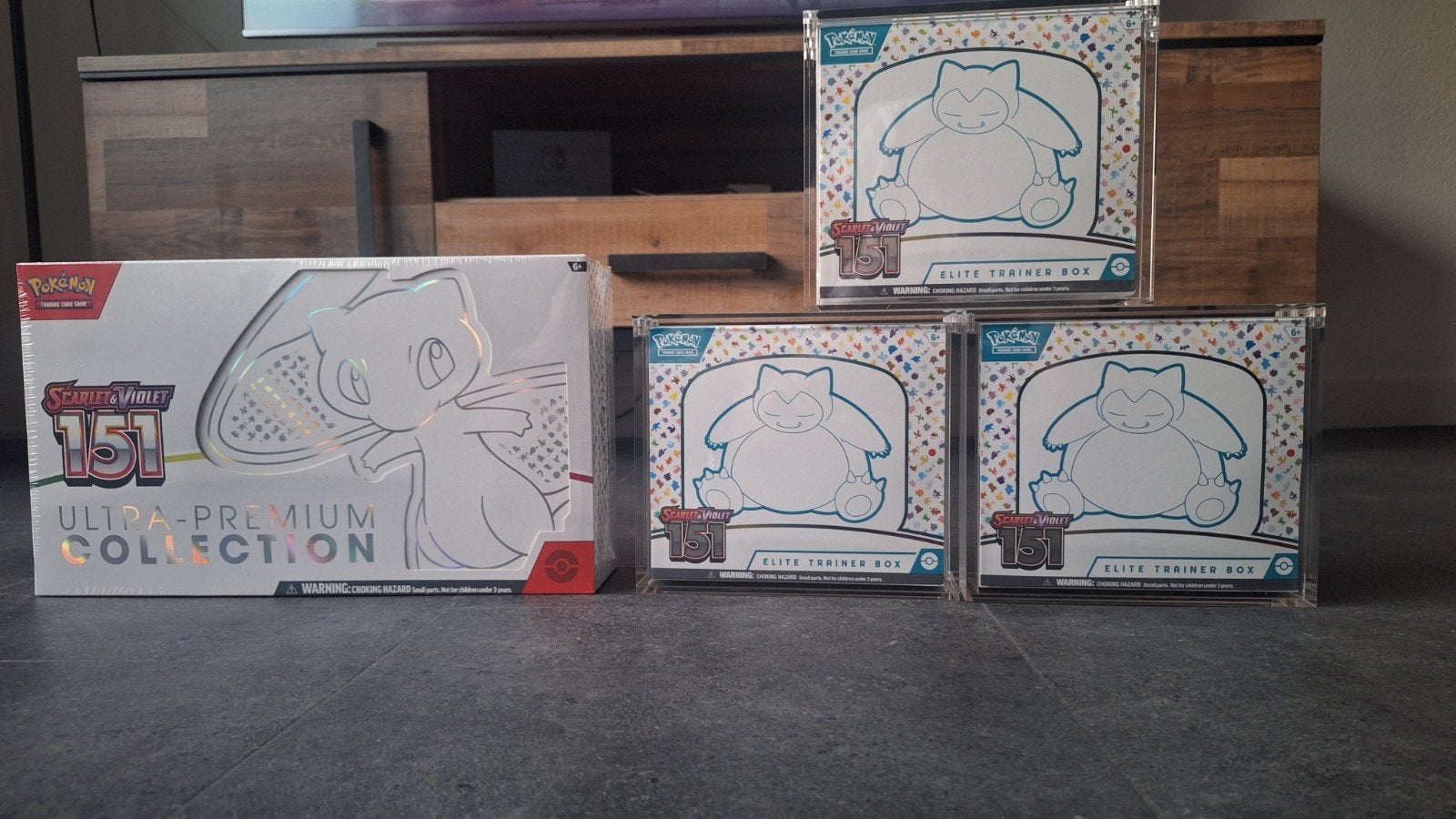 Pokémon Scarlet & Violet 151 Ultra Premium Collection + ETBs, Ophalen of Verzenden, Nieuw, Overige typen