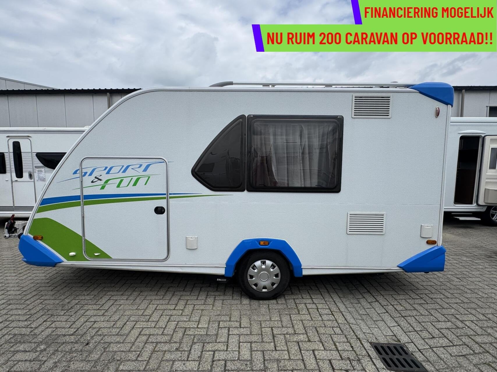 Knaus SPORT EN FUN 480 QL UNIEK,VOORTENT,MOVER,"MOTOROPSLAG", Caravans en Kamperen, Caravans, Mover, Bedrijf, 6 tot 7 meter, Knaus