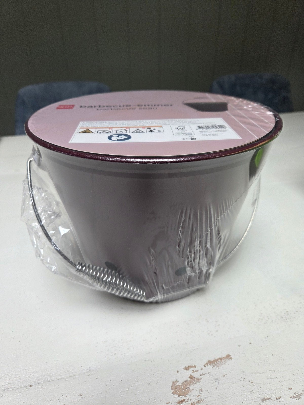 BBQ emmer Hema - nieuw in plastic, Ophalen, Nieuw