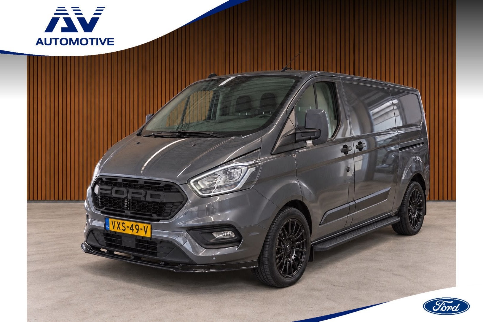 Ford Transit Custom 300 2.0 TDCI L2H1 | Raptor edition | L+R, Auto's, Stof, 4 cilinders, Origineel Nederlands, Bedrijf