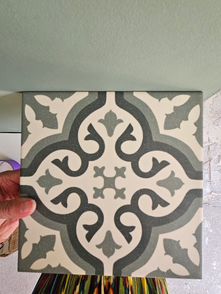 Gezocht, vintage groene portugese tegel 20x20, Ophalen, Keramiek, Nieuw, 20 tot 40 cm