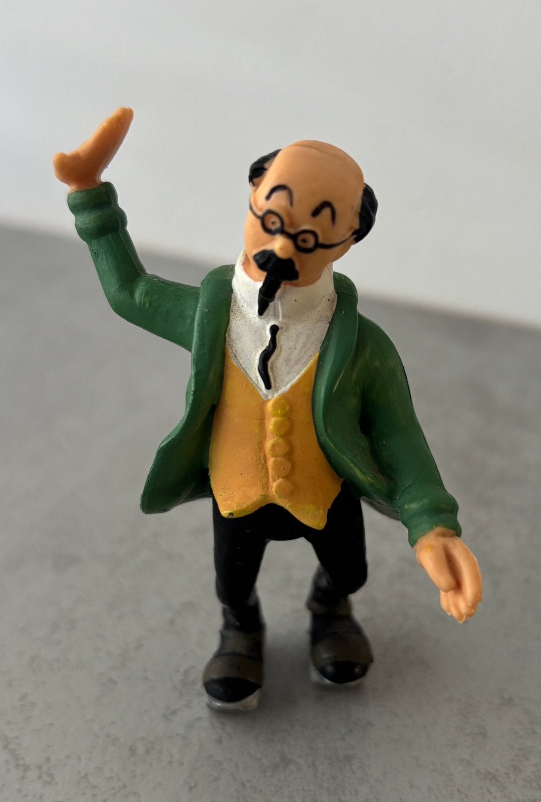 Origineel Kuifje PVC-figuurtje, Ophalen of Verzenden, Kuifje, Zo goed als nieuw, Beeldje of Figuurtje