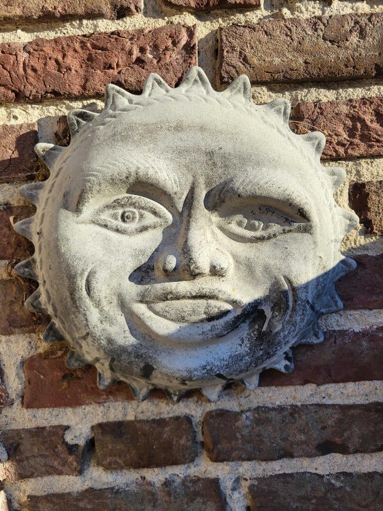 wanddecoratie tuinWanddecoratie Keramiek ZON, Tuin en Terras, Tuinwanddecoratie, Ophalen