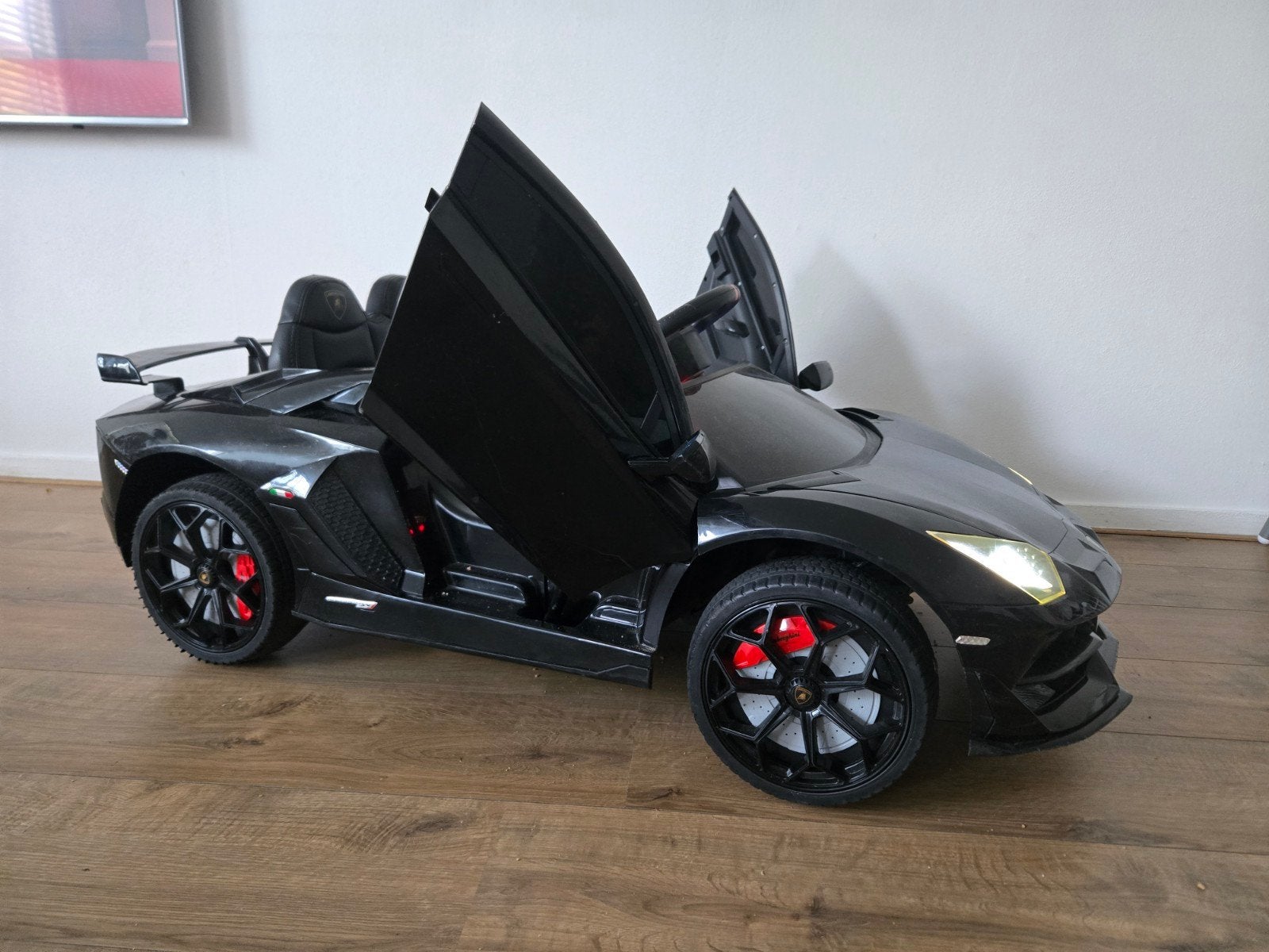Lamborghini Kinder Bestuur Auto met Afstandsbediening, Ophalen of Verzenden, Zo goed als nieuw, Afstandsbediening