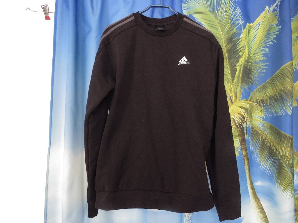 zwarte adidas Energize crew sweater mt S, Zwart, Ophalen of Verzenden, Adidas, Gedragen
