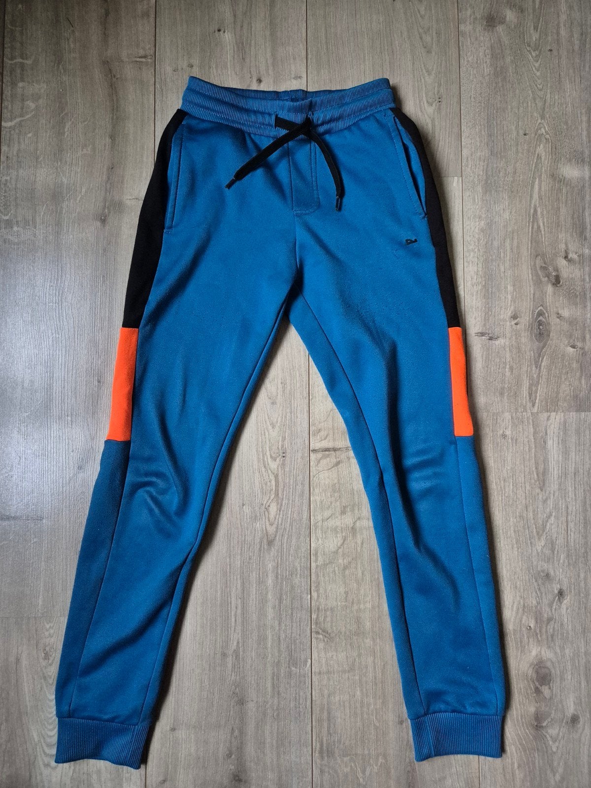 Stoere blauwe joggingbroek, maat 140, Ophalen of Verzenden, Gebruikt, Jongen, Broek