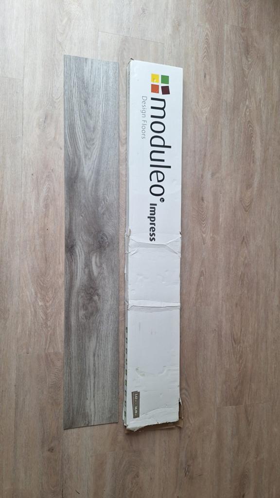 9 PVC vloerdelen Moduleo Impress, Ophalen, Kunststof, 50 tot 150 cm, Overige typen