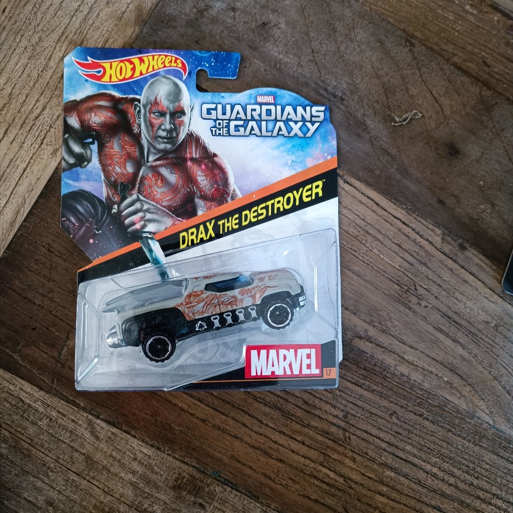 Hot Wheels gardians of the galaxy Drax the Destroyer, Ophalen of Verzenden, Nieuw, Auto