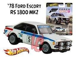 Hotwheels Ford Escort MK2 1800 RS Forza 5 edition, Ophalen of Verzenden, Zo goed als nieuw, Auto