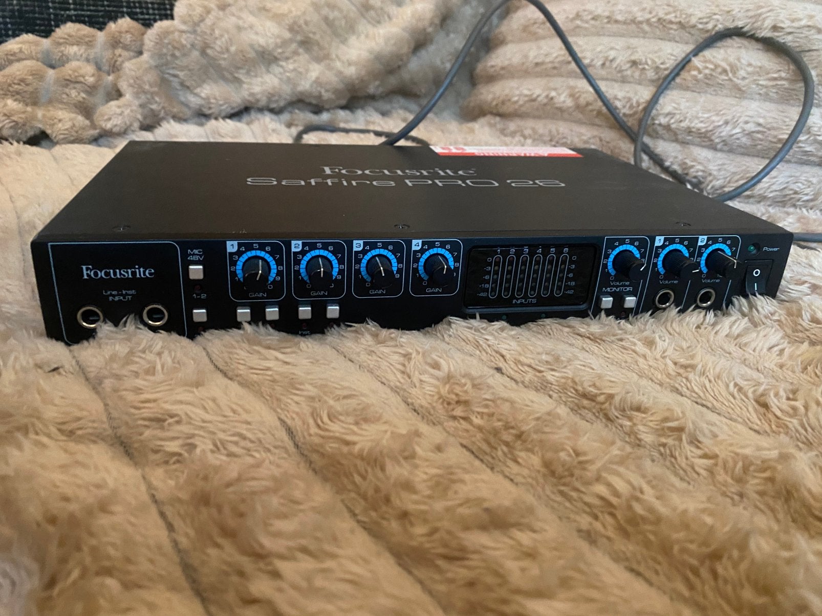 Focusrite Saffire PRO 26 audio interface, Ophalen of Verzenden, Zo goed als nieuw