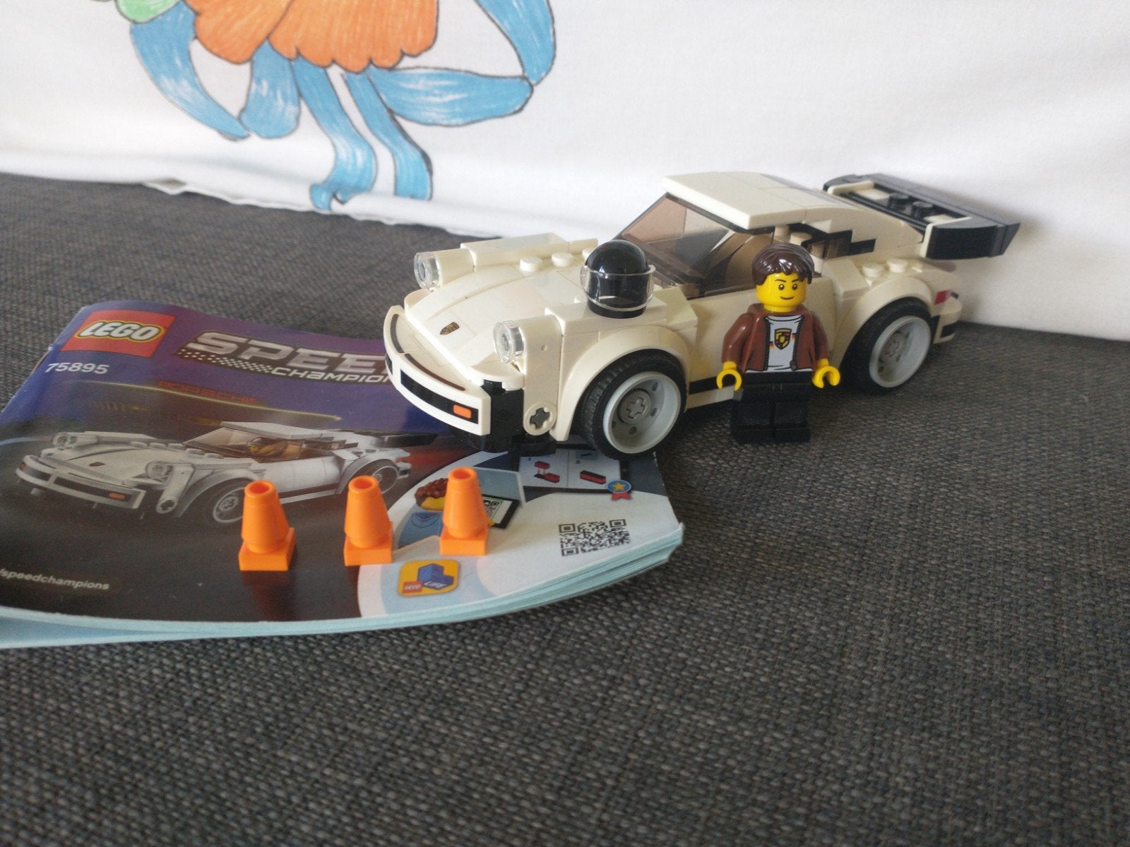 Lego Speed Champions 75895 Porsche 911 Turbo, Lego, Zo goed als nieuw, Complete set, Inclusief instructies