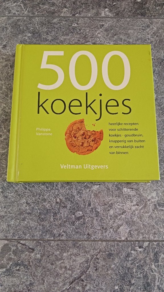 kookboek 500 koekjes, Boeken, Kookboeken, Ophalen of Verzenden, Gelezen