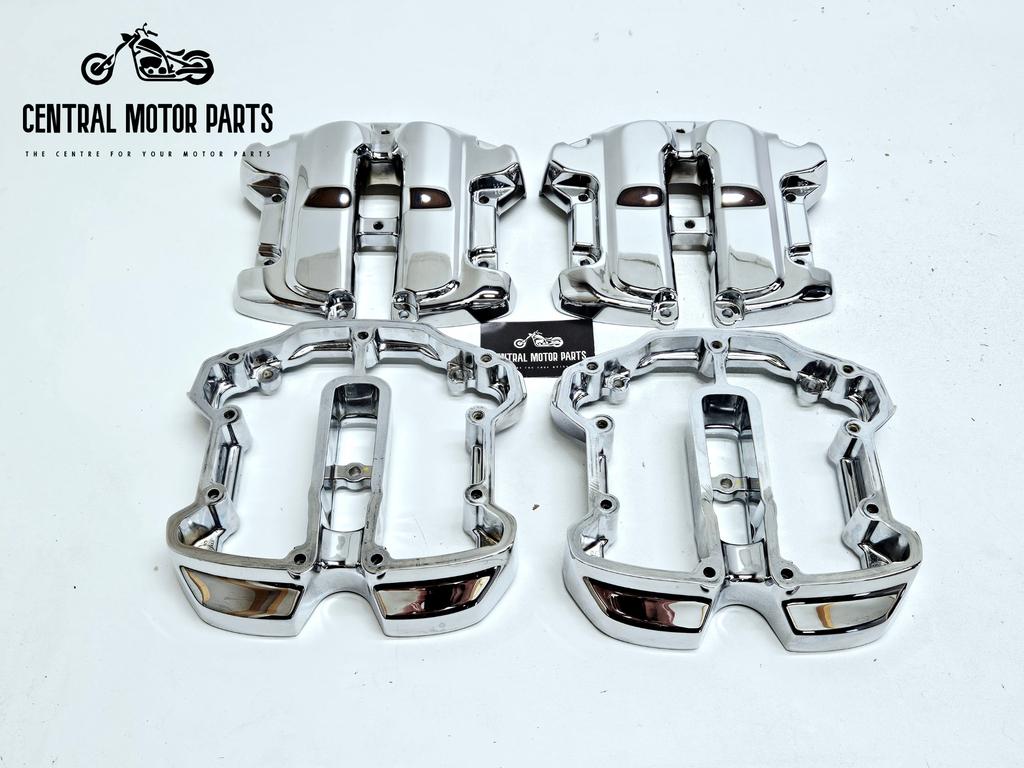 Rockerbox cover + Lowers chroom Milwaukee Eight, Niet ingevuld, Gebruikt, Niet ingevuld, Ophalen of Verzenden