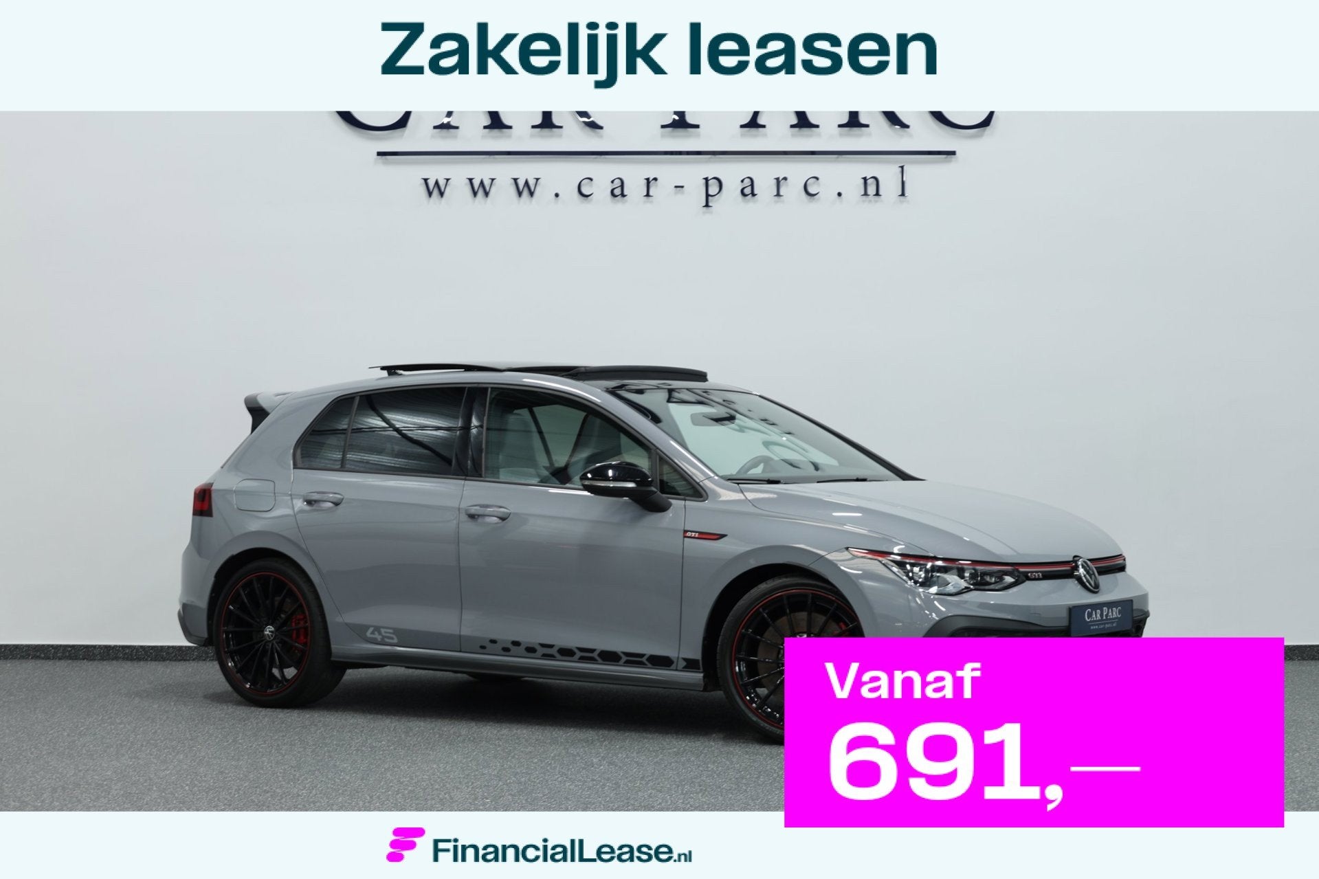 Volkswagen Golf 2.0 TSI GTI Clubsport 45 Jahre Edition 300+P, Dealer onderhouden, 15 km/l, Gebruikt, Euro 6