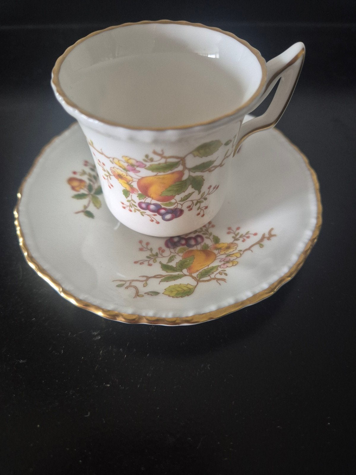 Coalport bone china porselein, Ophalen of Verzenden, Zo goed als nieuw, Porselein, Kop en/of schotel