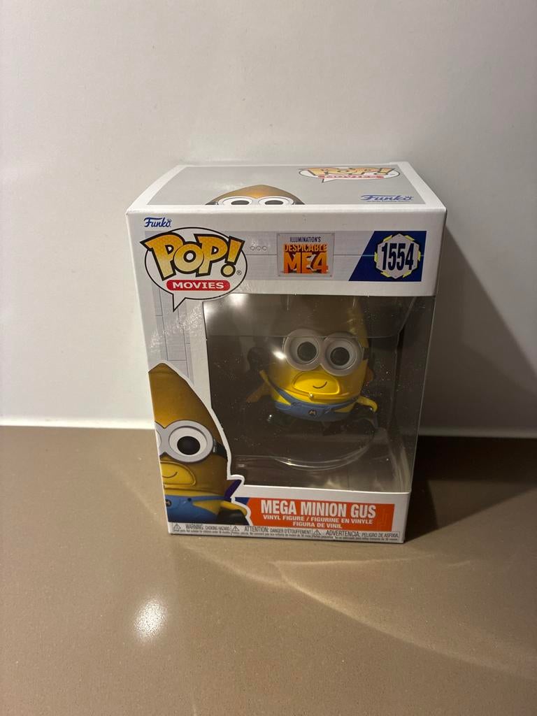 Funko Pop Mega Minion Gus Despicable Me 4, Ophalen of Verzenden, Zo goed als nieuw