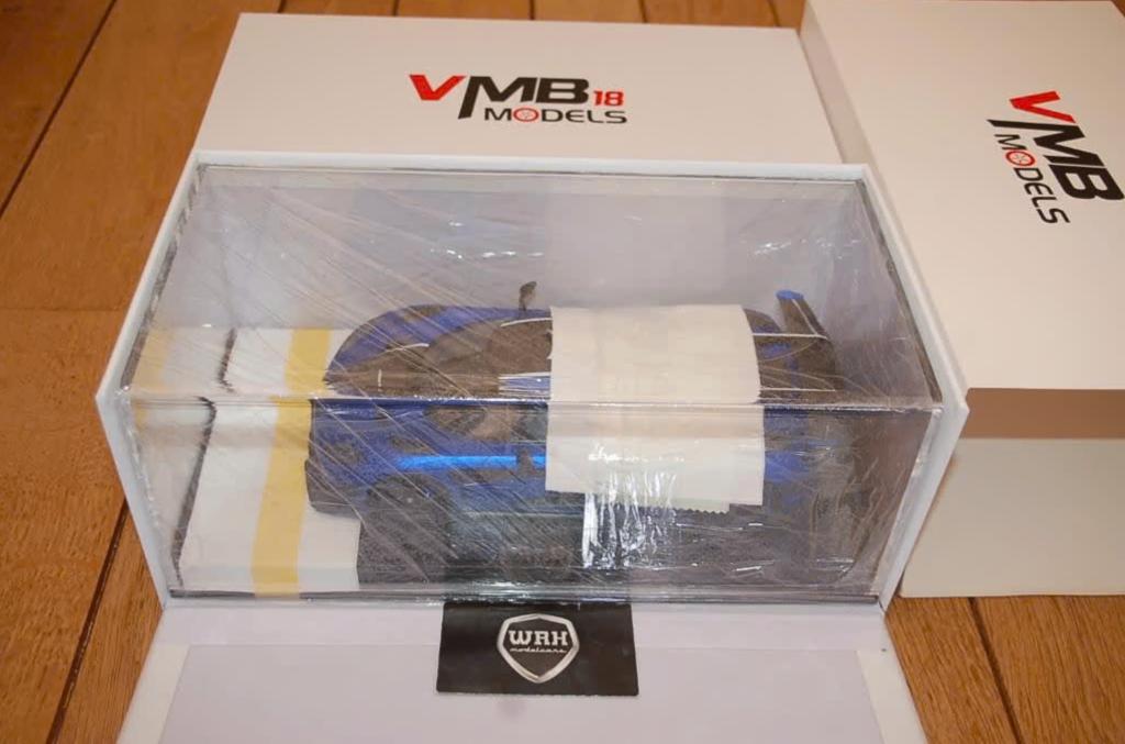 SPECIAL SALE !! 1:18 KOENIGSEGG ONE Matt blue VMB models WRH, Hobby en Vrije tijd, Modelauto's | 1:18, Verzenden, Zo goed als nieuw