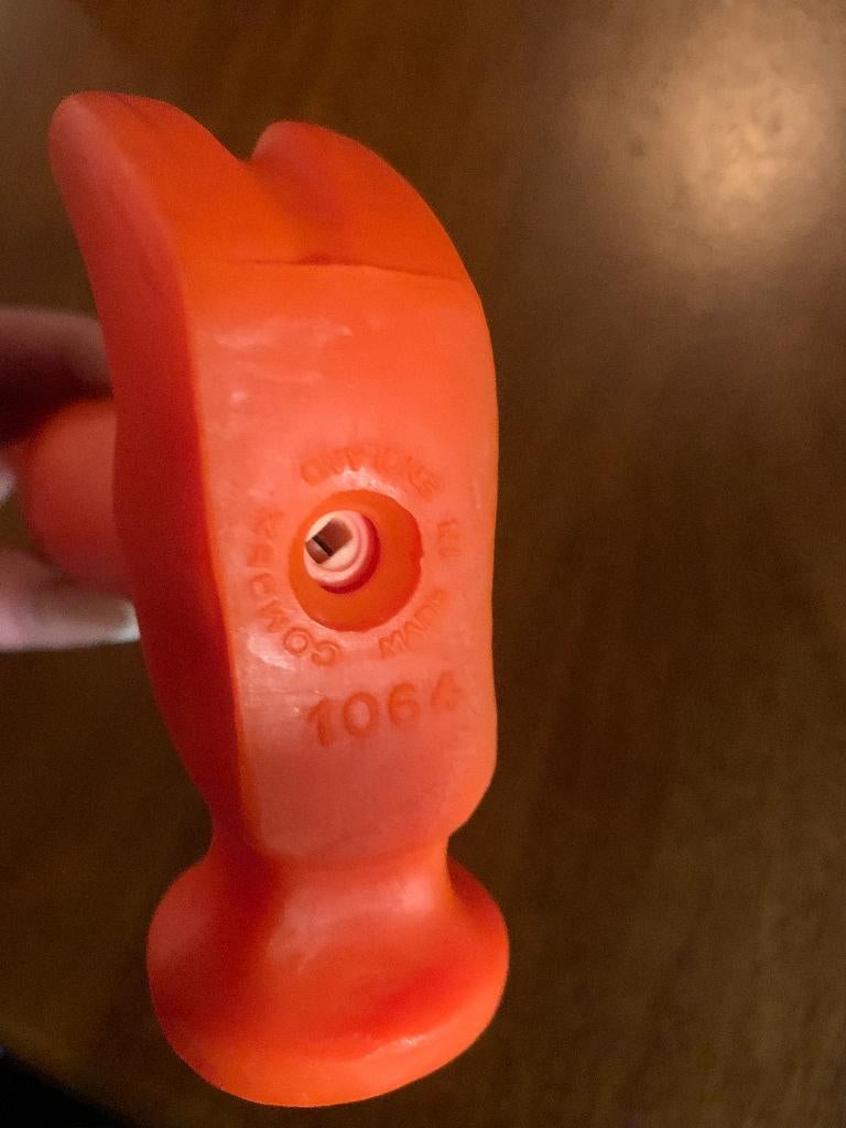 Combex 1064 Hamer Speelgoed 19cm oranje kunststof, Ophalen of Verzenden, Gebruikt