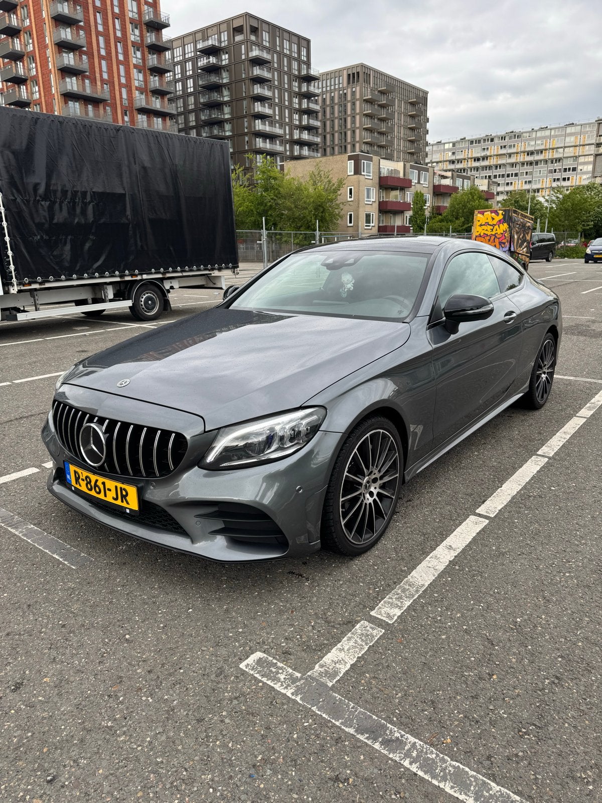 Mercedes-Benz C-Klasse C400 Stage-1|4MATIC|PANO|BURMESTER, Automaat, 1800 kg, Zwart, 4 stoelen