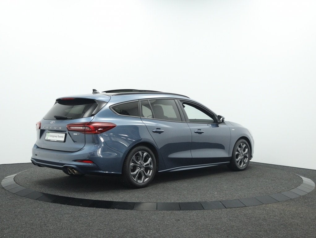 Ford FOCUS Wagon 1.0 EcoBoos ST Line X | Panoramadak | Trekh, 12 maanden, Stof, Gebruikt, Euro 6