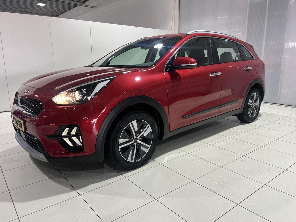 Kia Niro 1.6 GDi Hybrid DynamicLine Apple Carplay/Android Au, Auto's, Gebruikt, Euro 6, 2 kWh, Leder en Stof