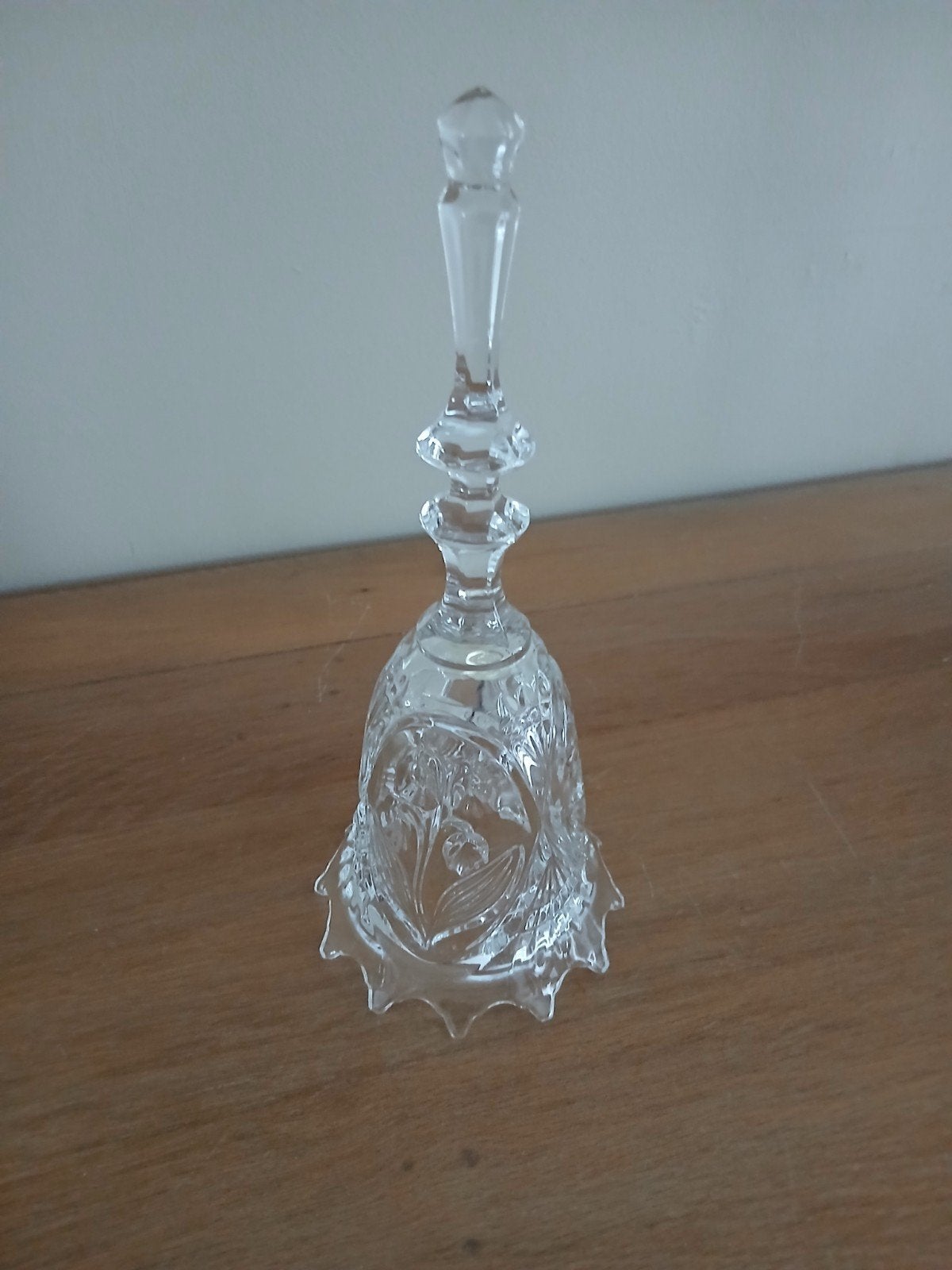 grote bel in kristal, Antiek en Kunst, Antiek | Glas en Kristal, Ophalen of Verzenden