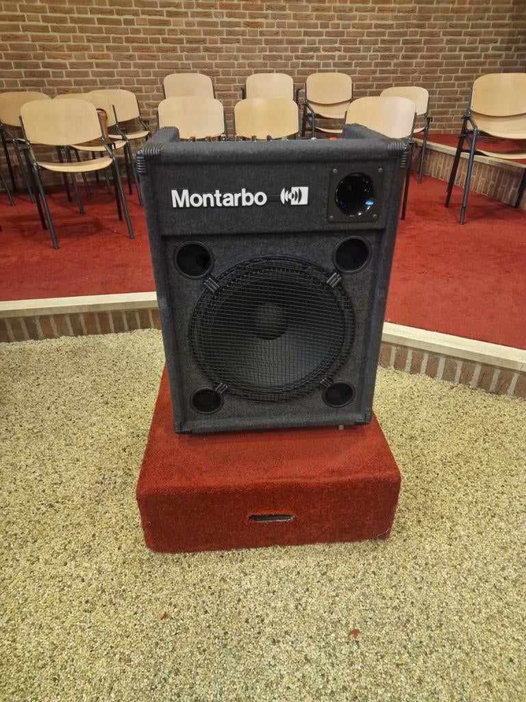 Montarbo  mengpaneel Versterker 150 W, Ophalen of Verzenden, Zo goed als nieuw, 100 watt of meer