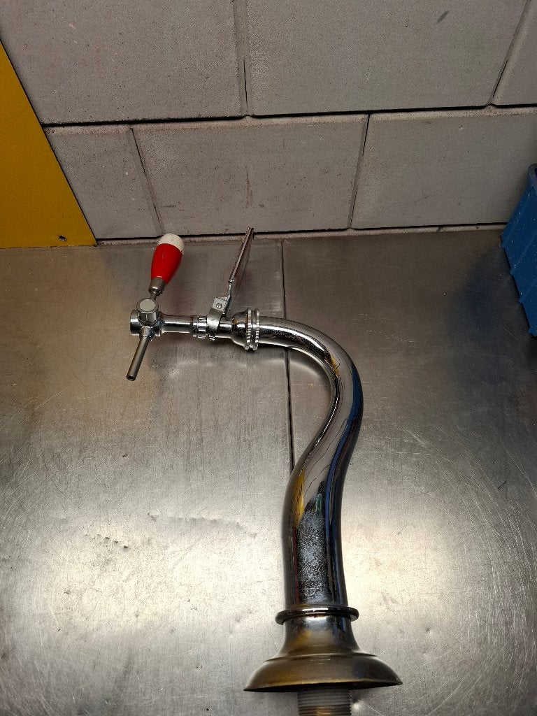Messing bierpomp amstel, Ophalen