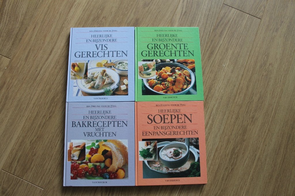 4 nieuwe kookboeken, Ophalen of Verzenden, Nieuw, Overige gebieden, Voorgerechten en Soepen