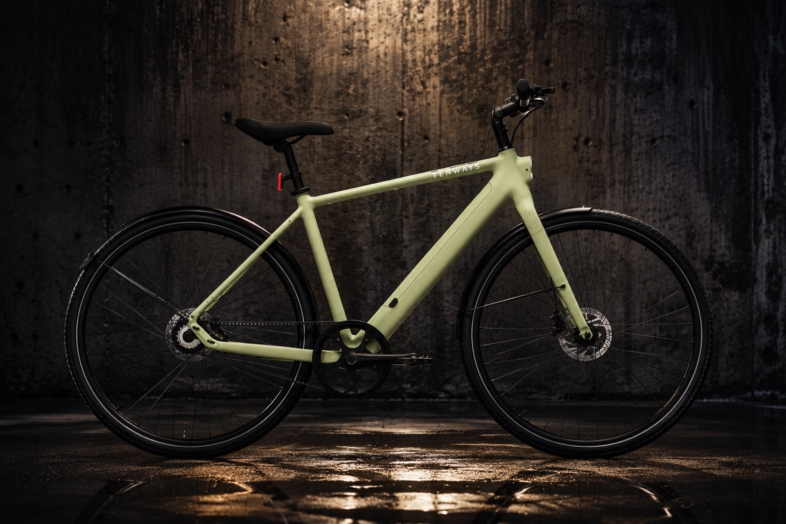 Tenways fiets - Stijlvolle en comfortabele e-bike, Zo goed als nieuw, 51 tot 55 cm, 50 km per accu of meer, Ophalen