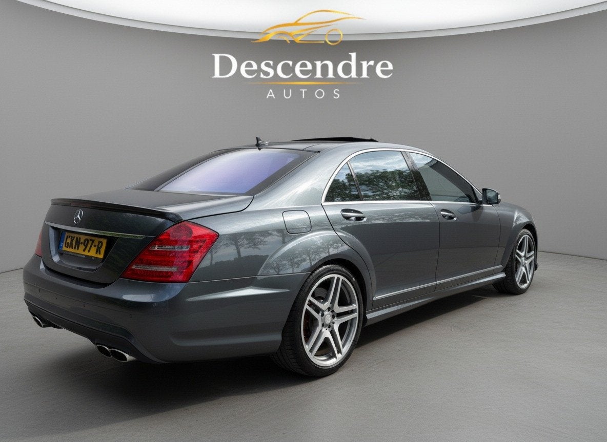 Mercedes-Benz S-Klasse 500 4-Matic Lang Prestige Plus AMG-li, Auto's, Automaat, Parkeerassistent, Gebruikt, Met garantie (alle)