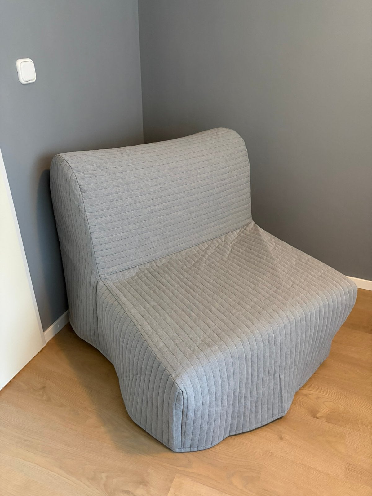 Slaapbank, Ophalen, Gebruikt, Eenpersoons, 80 cm