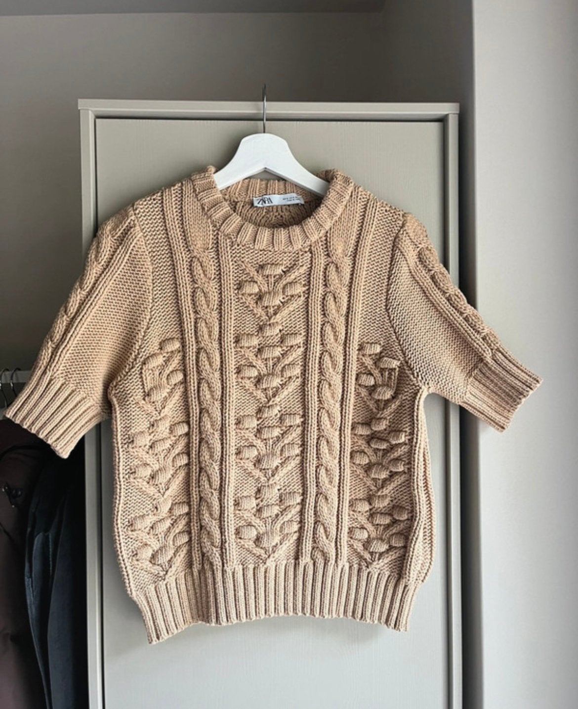 Zara truitje S, Maat 38/40 (M), Beige, Ophalen of Verzenden, Zo goed als nieuw
