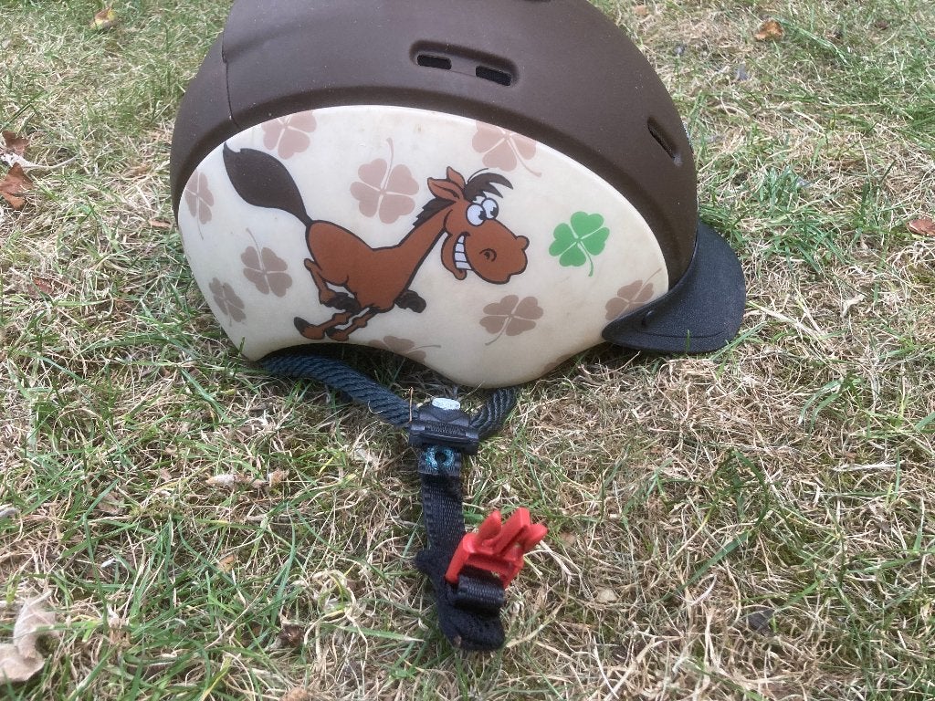 cap, Dieren en Toebehoren, Paardrijkleding, Zo goed als nieuw, Kinderen, Ophalen
