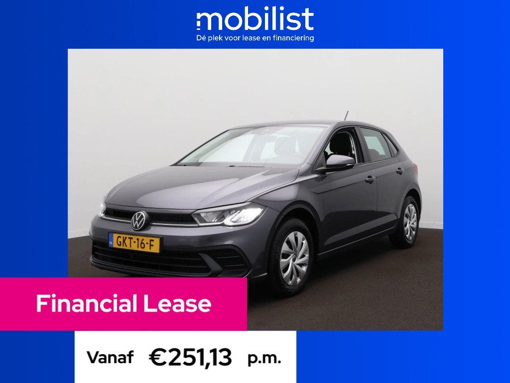 Volkswagen Polo 1.0 MPI Polo (bj 2024), Auto's, Volkswagen, Bedrijf, Lease, Financial lease, Polo, ABS, Airbags, Airconditioning