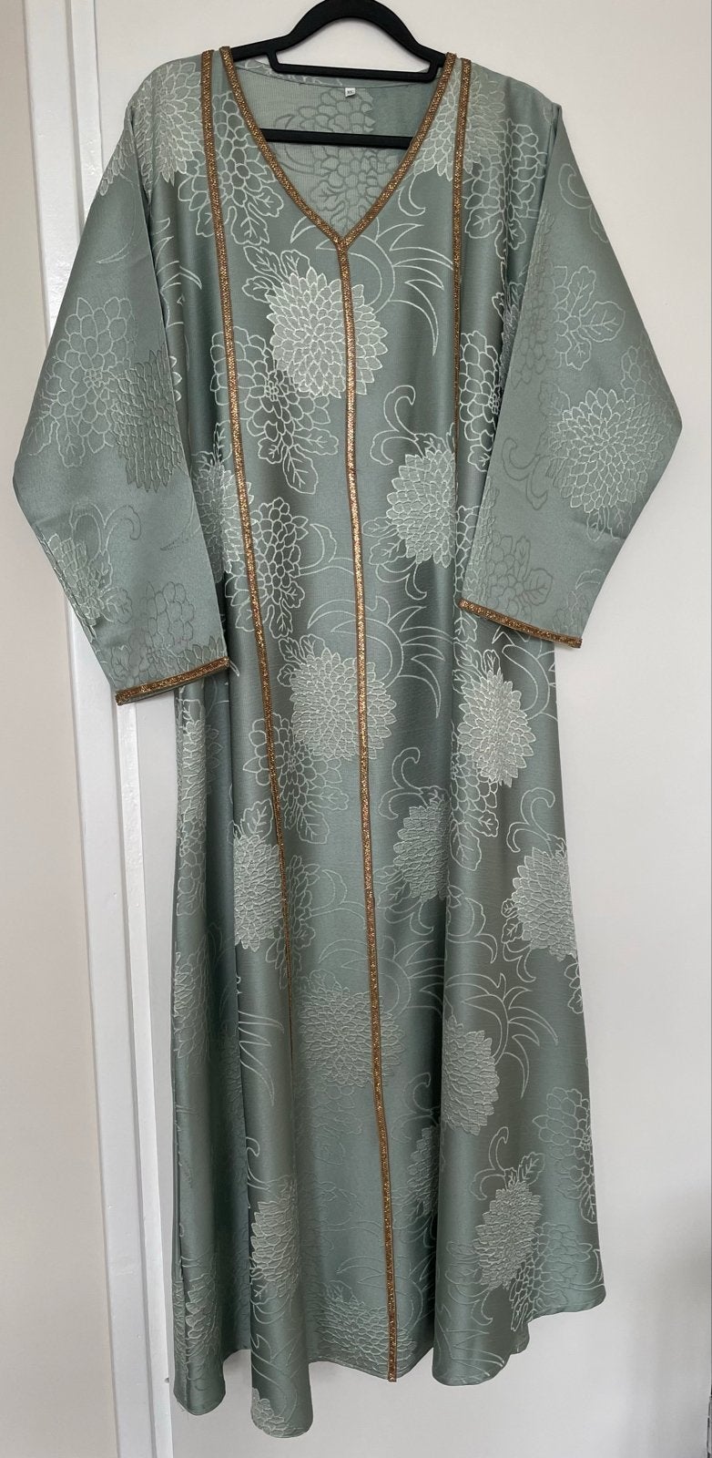 Kaftan met gouden details, Onbekend., Maat 46/48 (XL) of groter, Nieuw, Ophalen of Verzenden