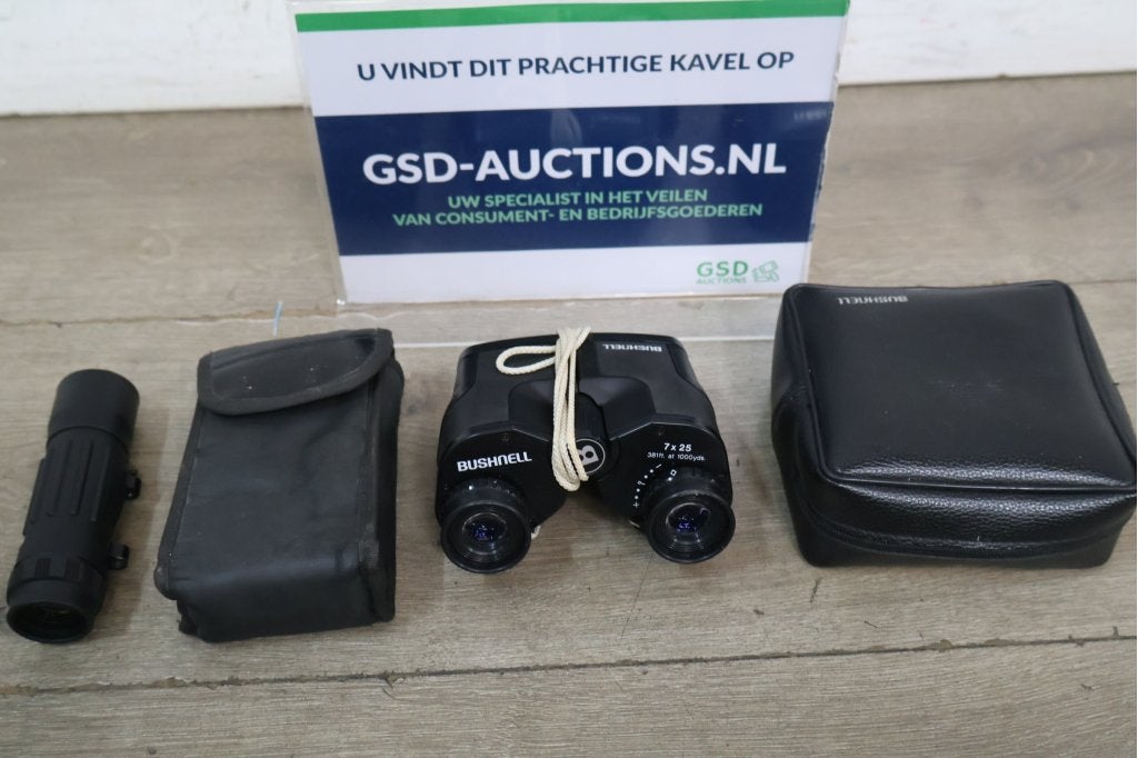 Bushnell verrekijker en monoculair set, Audio, Tv en Foto, Ophalen of Verzenden, Niet ingevuld, Niet ingevuld, Niet ingevuld