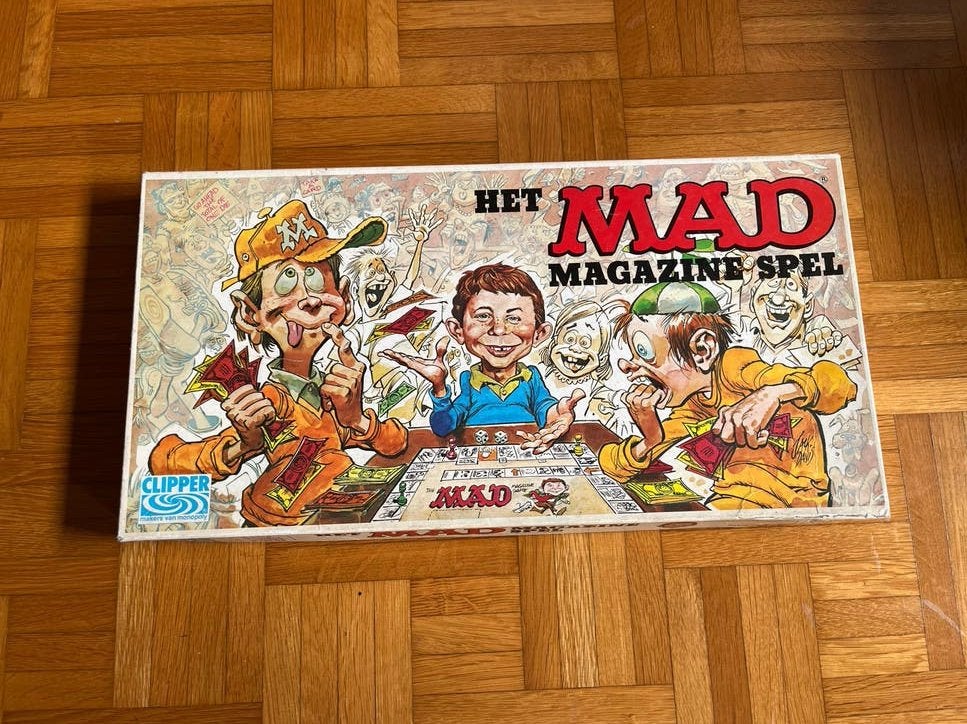 Bordspel MAD Magazine Spel - Clipper, Drie of vier spelers, Ophalen of Verzenden, Gebruikt