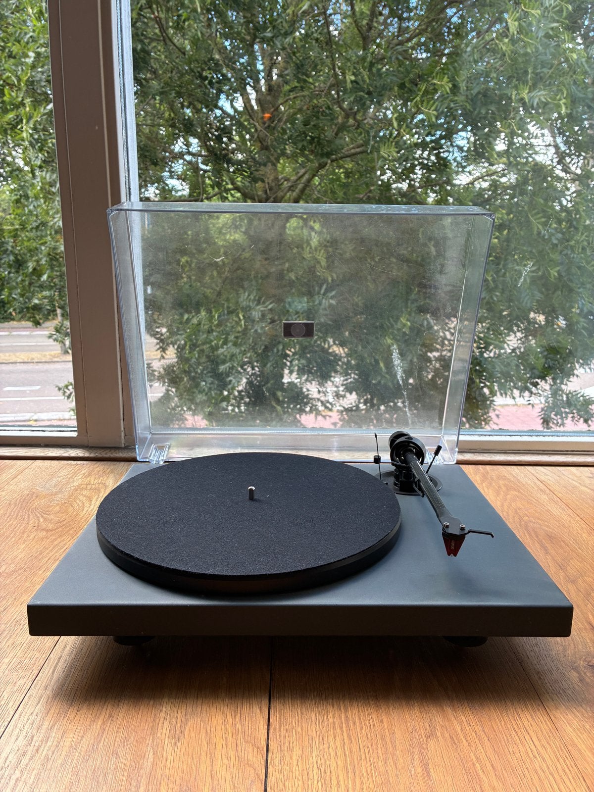 Pro-Ject Carbon Platenspeler met Ortofon Element, Audio, Tv en Foto, Ophalen, Zo goed als nieuw, Platenspeler, Overige merken