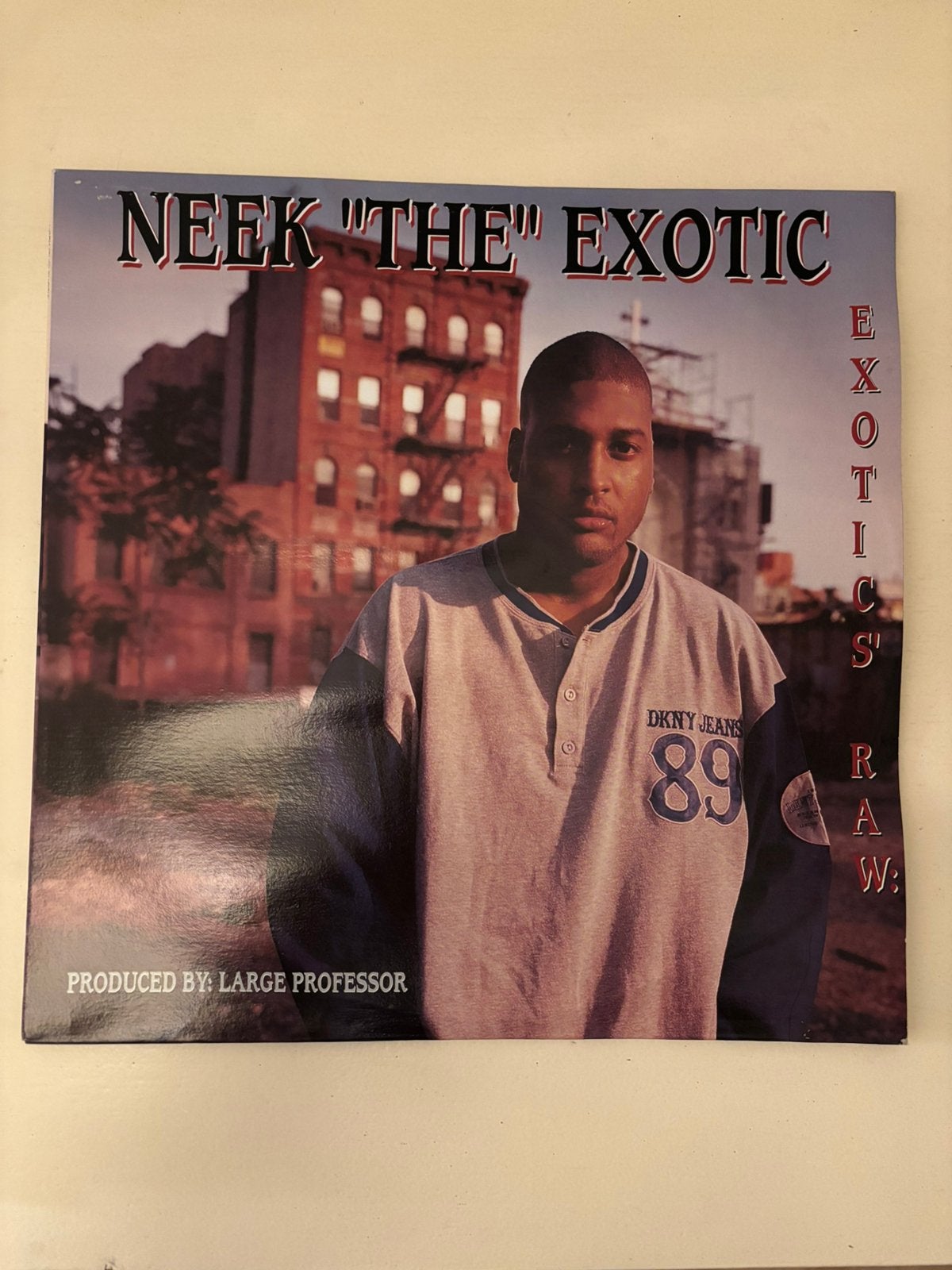Lp 2003 neek the exotic - exotic’s raw hiphop og vinyl nm, Cd's en Dvd's, Ophalen of Verzenden, Zo goed als nieuw, LP
