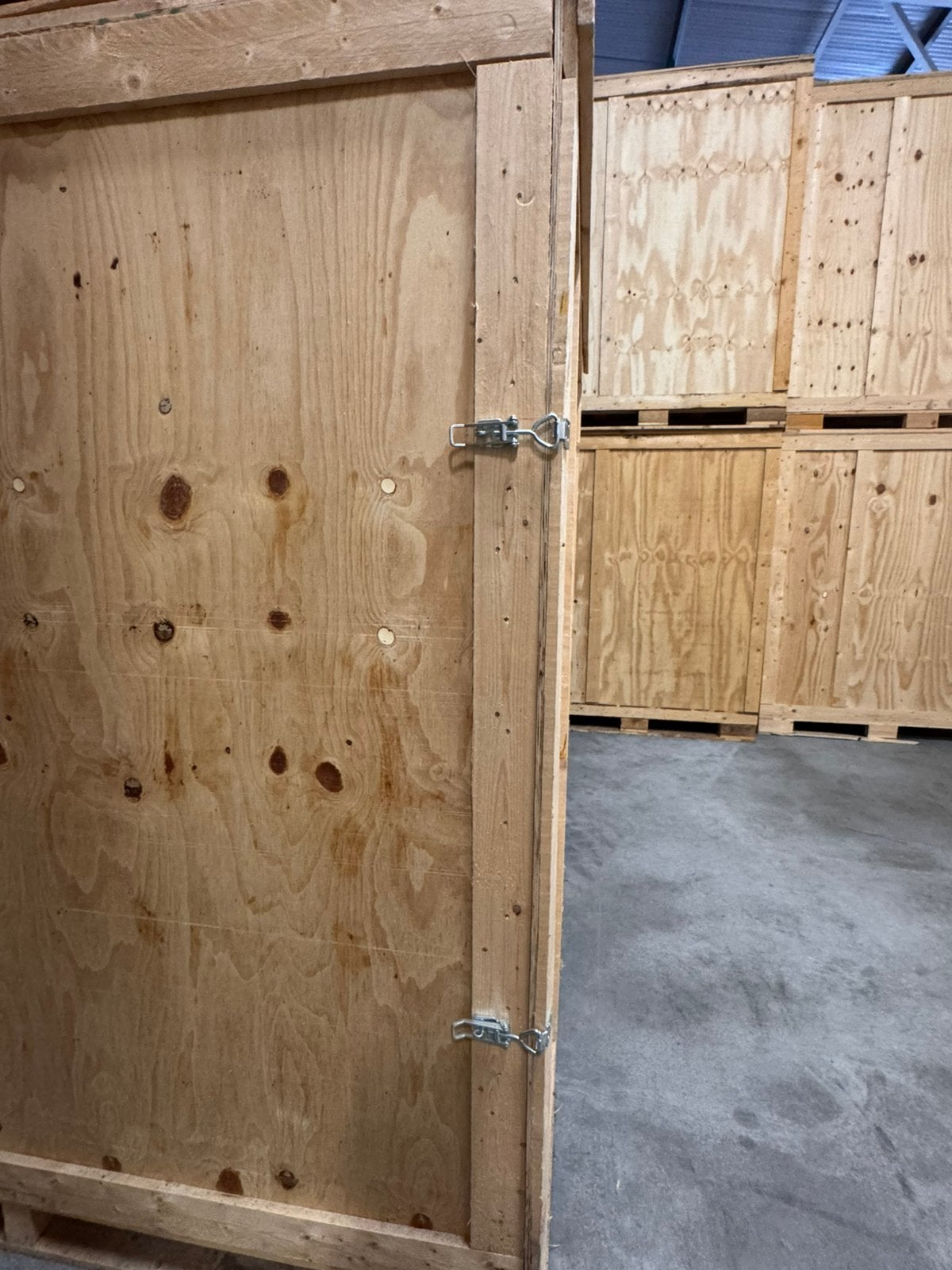 Grote houten opslagkisten / transportkisten, Doe-het-zelf en Verbouw, Ophalen, 100 cm of meer, 60 cm of meer, Bak of Kist