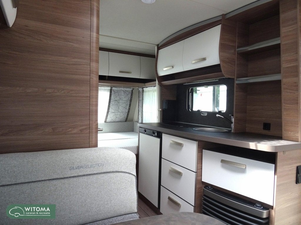 Knaus Sport Silver Selection 420 QD super uitvoering!, Caravans en Kamperen, Caravans, Bedrijf, Treinzit, Schokbreker, 4 tot 5 meter